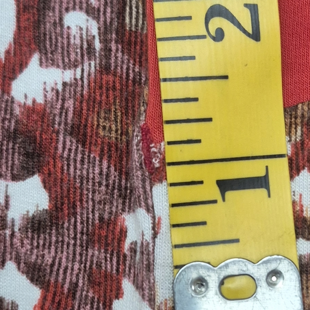 Fairy Fashion 🧵 MYCO ANNA Boho Red Midi Dress sz M - Picture 8 of 9